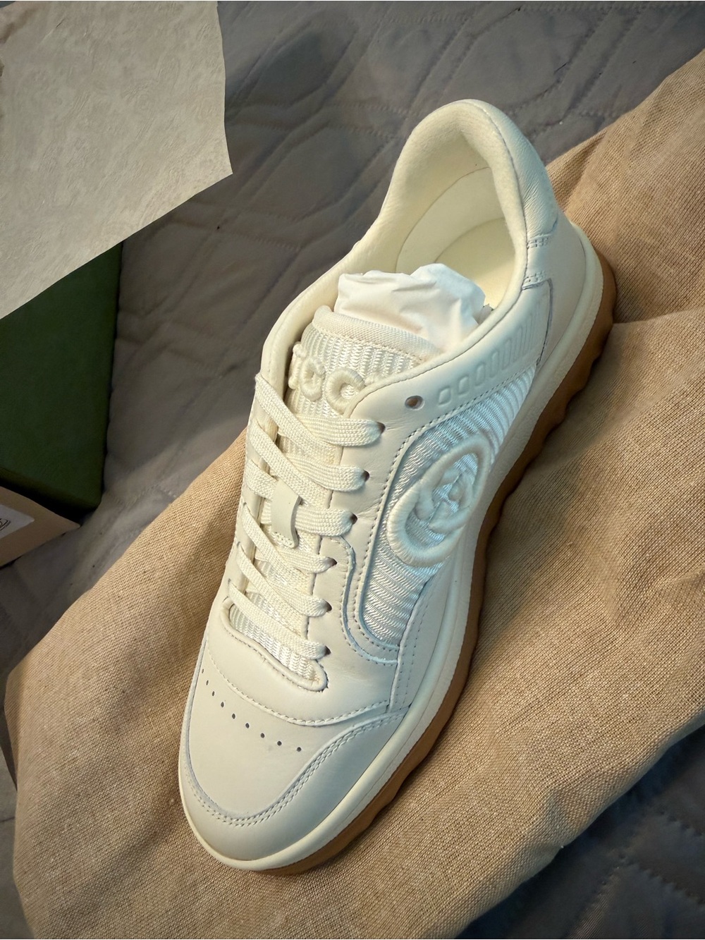 Brand New Women’s Gucci MAC80 Sneakers Sz 35 EU Sz 5 US - Picture 4 of 5